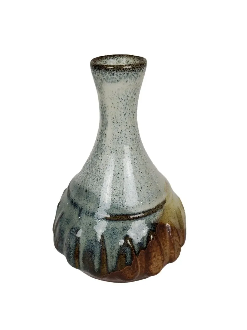 Pottery bud vase